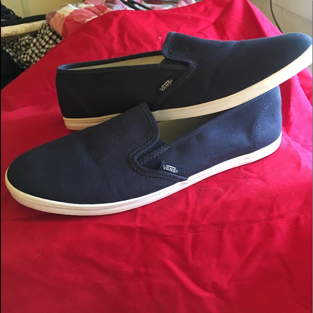 Vans flat slip ons